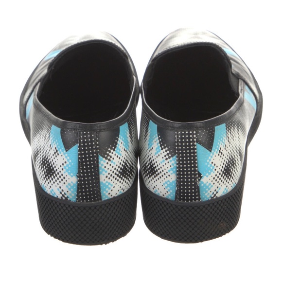 Prada Sport Leather Printed Loafers - Picture 2 of 3